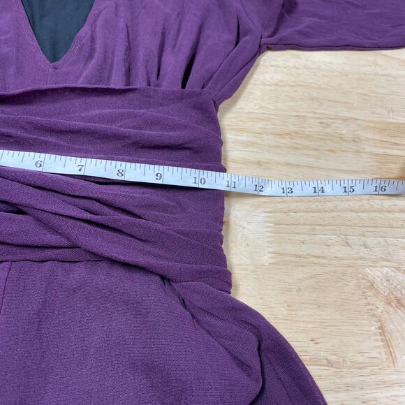 Fuzzi Jean Paul Gaultier NWT Tuta Wide Leg Long Sleeve Mesh Jumpsuit Size M - Picture 8 of 10